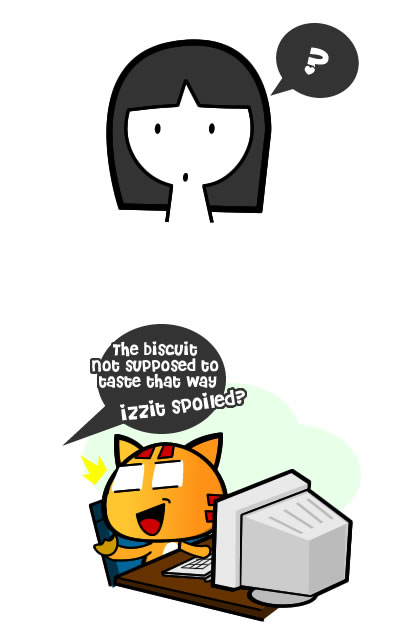 Miao eat Biscuit-2