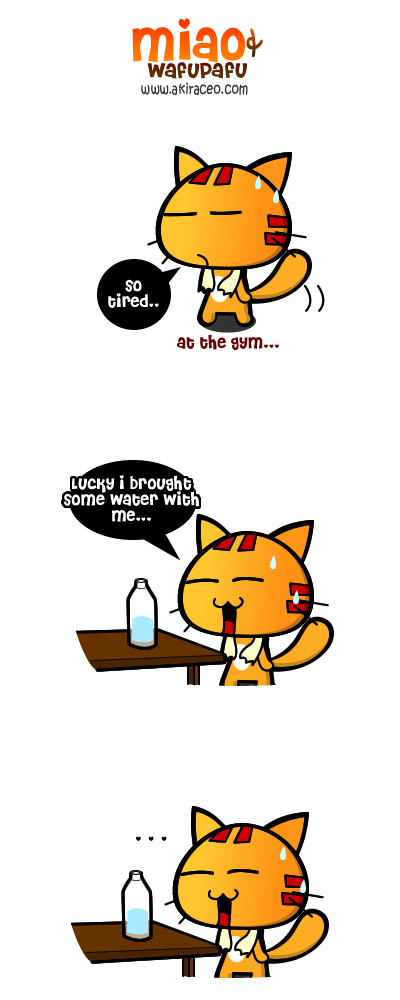 Tired from gym Tired from gym