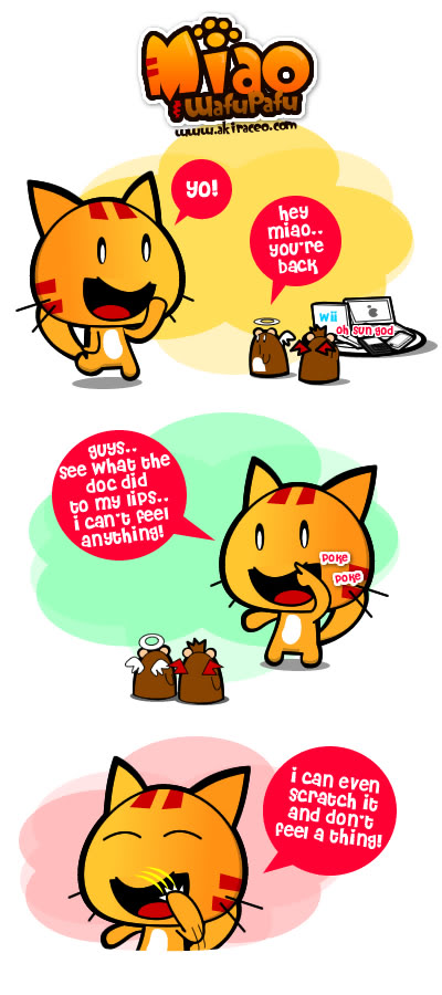 miao and his itchy hand